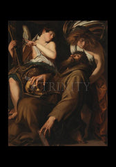 Holy Card - Ecstasy of St. Francis of Assisi by Museum Art