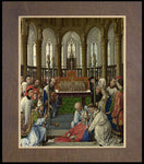 Wood Plaque Premium - Exhumation of St. Hubert by Museum Art