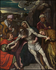 Wood Plaque - Entombment by Museum Art