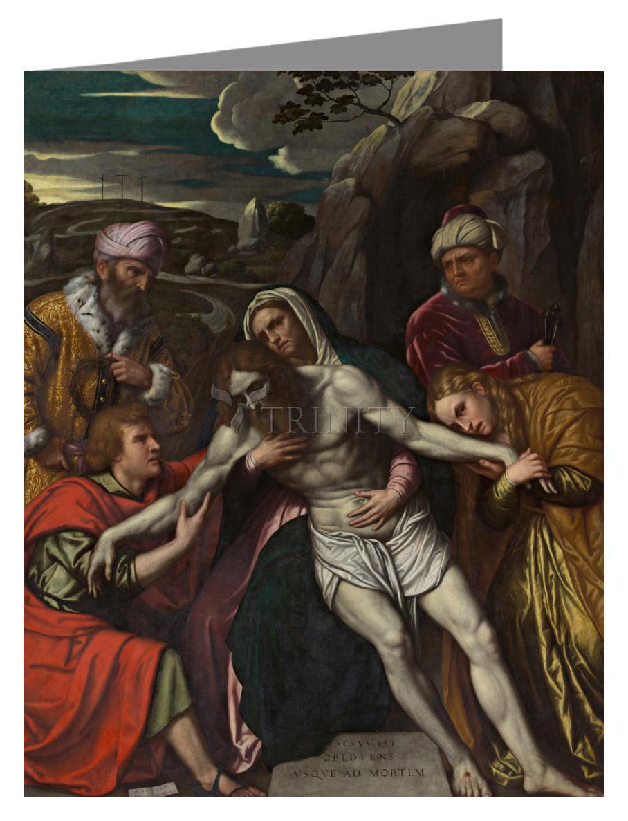 Entombment - Note Card
