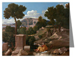 Note Card - St. John the Evangelist on Patmos by Museum Art