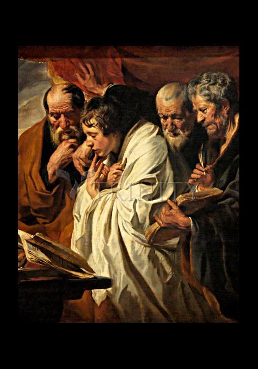 Four Evangelists - Holy Card