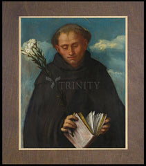 Wood Plaque Premium - St. Filippo Benizi by Museum Art