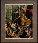 Wood Plaque Premium - Glory of St. Ignatius Loyola by Museum Art