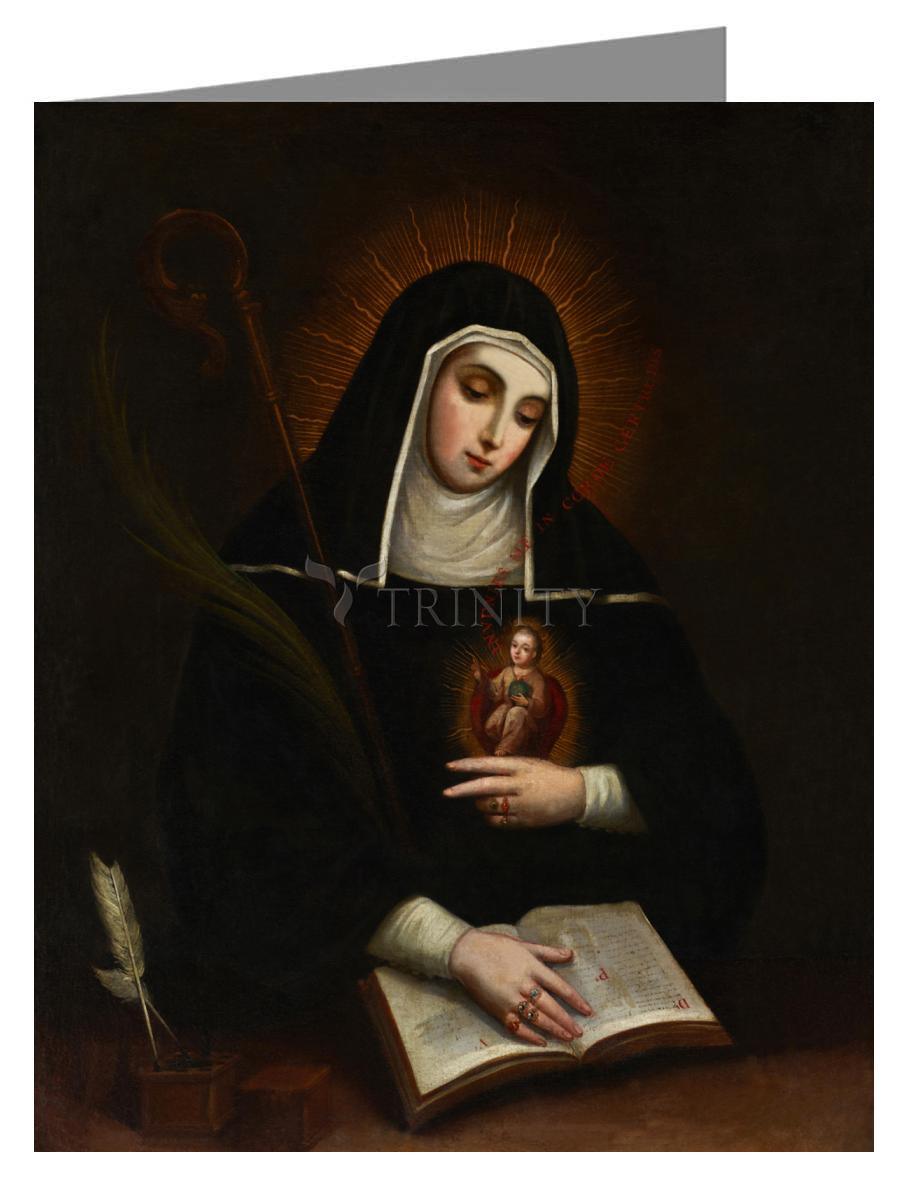 St. Gertrude - Note Card