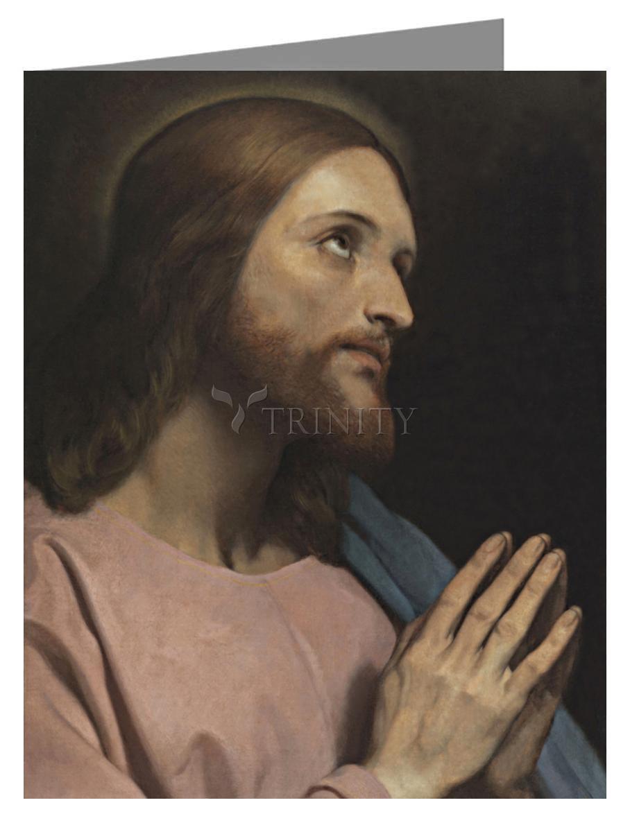 Head of Christ - Note Card Custom Text