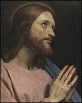 Wood Plaque - Head of Christ by Museum Art