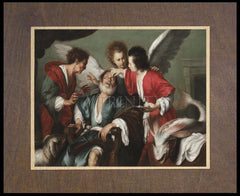 Wood Plaque Premium - Healing of Tobit by Museum Art