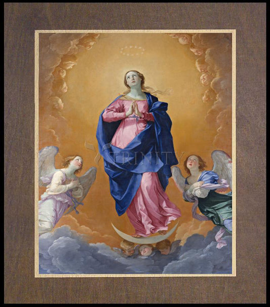 Immaculate Conception - Wood Plaque Premium