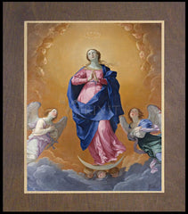 Wood Plaque Premium - Immaculate Conception by Museum Art