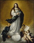 Wood Plaque - Immaculate Conception by Museum Art