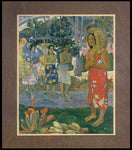 Wood Plaque Premium - Ia Orana Maria 'Hail Mary' in Tahitian by Museum Art