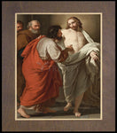 Wood Plaque Premium - Incredulity of St. Thomas by Museum Art