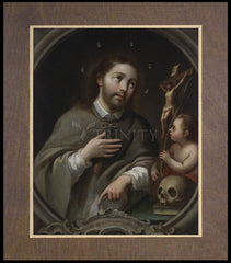 Wood Plaque Premium - St. John Nepomuk by Museum Art