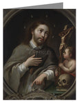 Note Card - St. John Nepomuk by Museum Art