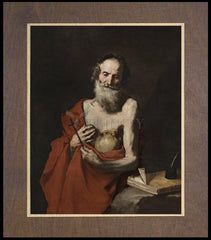 Wood Plaque Premium - St. Jerome by Museum Art