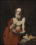 Wood Plaque - St. Jerome by Museum Art