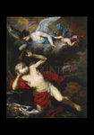 Holy Card - St. Jerome in the Wilderness by Museum Art