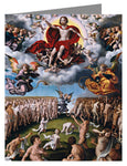 Custom Text Note Card - Last Judgment by Museum Art