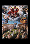 Holy Card - Last Judgment by Museum Art