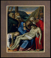 Wood Plaque Premium - Lamentation by Museum Art