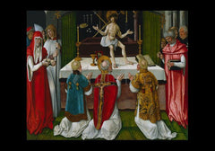 Holy Card - Mass of St. Gregory the Great by Museum Art