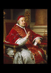 Holy Card - Pope Clement XIII by Museum Art