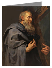 Custom Text Note Card - St. Philip by Museum Art