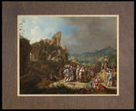 Wood Plaque Premium - St. John the Baptist Preaching by Museum Art