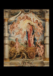 Holy Card - Triumph of Divine Love by Museum Art