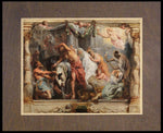 Wood Plaque Premium - Triumph of the Eucharist over Idolatry by Museum Art