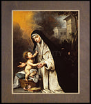 Wood Plaque Premium - St. Rose of Lima by Museum Art