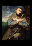 Holy Card - St. Francis of Assisi by Museum Art