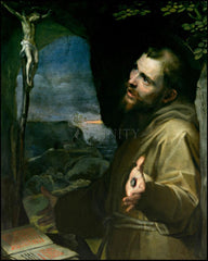 Wood Plaque - St. Francis of Assisi by Museum Art