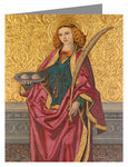 Note Card - St. Agatha by Museum Art