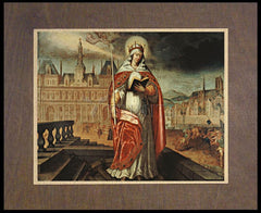 Wood Plaque Premium - St. Genevieve by Museum Art