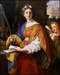 Wood Plaque - St. Cecilia by Museum Art