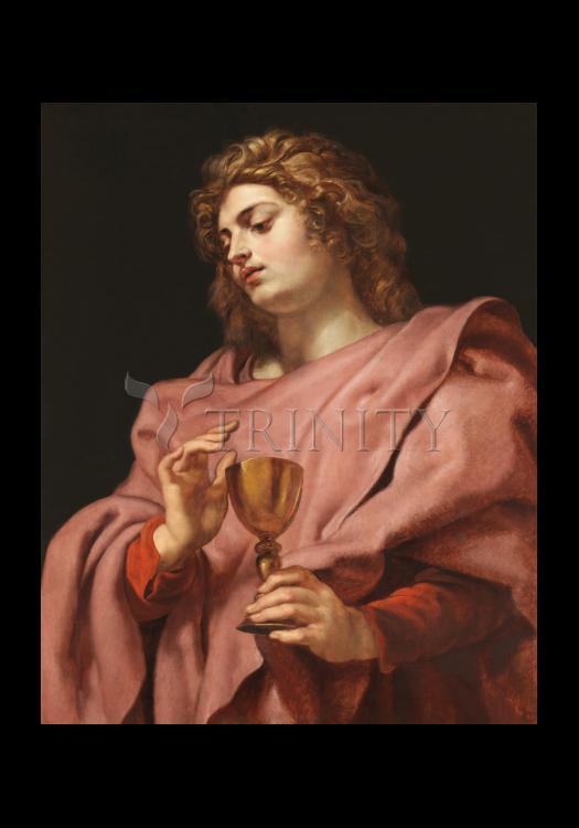 St. John the Evangelist - Holy Card