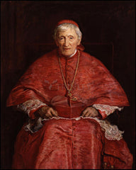 Wood Plaque - St. John Henry Newman by Museum Art