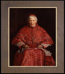 Wood Plaque Premium - St. John Henry Newman by Museum Art