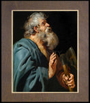 Wood Plaque Premium - St. Matthias the Apostle by Museum Art