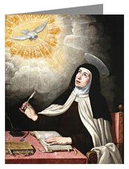 Note Card - St. Teresa of Avila by Museum Art