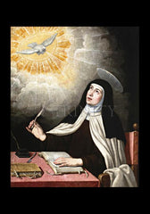 Holy Card - St. Teresa of Avila by Museum Art