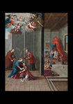 Holy Card - Visitation and Birth of St. John the Baptist by Museum Art