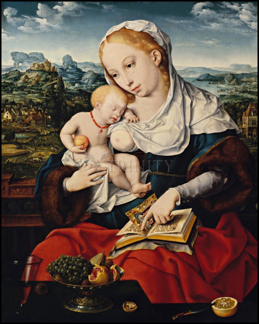 Mary and Child - Wood Plaque