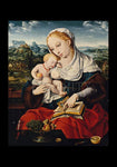 Holy Card - Mary and Child by Museum Art