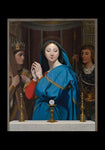 Holy Card - Mary Adoring the Host by Museum Art
