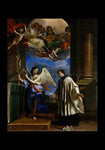Holy Card - Vocation of St. Aloysius Gonzaga by Museum Art
