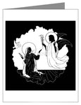 Custom Text Note Card - Annunciation by D. Paulos