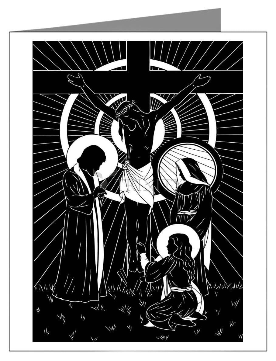 Behold Thy Mother - Note Card Custom Text